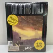 Out Of This World Interplay IBM DOS PC Big Box Game New In Box HTF