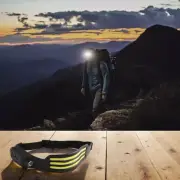 Head Band Lamp with Motion Sensor Control and USB Rechargeable Battery