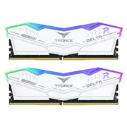 [Team Group] Team T-Force Delta RGB 32GB (2x16GB) 6000MHz CL38 DDR5 White