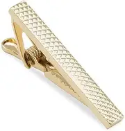 [OTAA] Mini Gold Shark Skin Tie Bar Gold Rhodium Plating Mini Gold Shark Skin Tie Bar