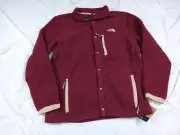 The North Face NF0A7V3O6R3 Men's Size Large Cordovan Red Parkview Fleece Jacket