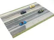 Model car display Diorama highway road 1:60 - 1:64 scale Diorama parts 1/60-64