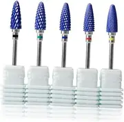 Beaupretty 1set Nail Drill Bits Ceramic Grinding for Manicure Nail Art Tool for Gel Removal for Professionals Beginners