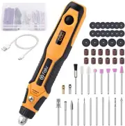 Cordless Rotary Tool Kit Wireless 3 Speed Battery Powered Adjustable Multipurpos