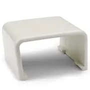 Hellermann Tyton TSR3FW-14 1-3/4" Splice Cover, PVC, Office White (Pack of 10)