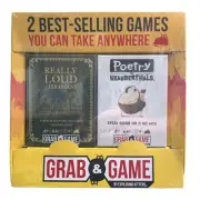 Grab & Game 2-Pack Party Games, Really Loud Librarians & Poetry for Neanderthals