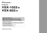 Pioneer VSX-1022-K Receiver Owners Manual