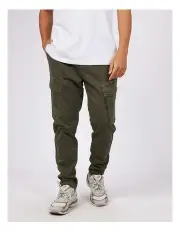 [St Goliath] Inset Cargo Pant in Khaki
