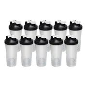 10x 700ml GYM Protein Supplement Drink Blender Mixer Shaker Shake Ball Bottle