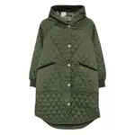 [Barbour] Barbour Quilted Hooded Jacket 8 UK GREEN
