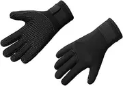 Diving Gloves, 5MM Diving Gloves Warm Non-Slip Anti-Stab Wear-Resistant Cold-Proof Underwater Gloves Snorkeling for Surfing, Paddling