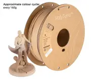 Polymaker PolyTerra Matte Gradient / CAPPUCCINO PLA 1kg 1.75mm Filament