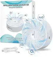 Ozone Odor Eliminator for Strong Odor,99% Odor Removal Machine for Home, Safe and Portable,USB Charging Refrigerator Air Purifier, Perfect For Odor Elimination In Small Spaces(white)