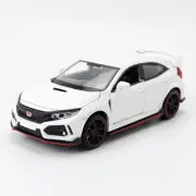 1:32 Honda Civic Type R Toy Car Diecast Miniature Model Car Boys Toys White