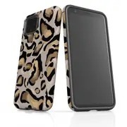 For Google Pixel 4 XL Case Armour Protective Cover Leopard Pattern