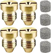1.1 mm Orifice for Foam Cannon and Foam Maker, Universal Thread Nozzle Tips and Mesh Filter for Snow Foam Metal