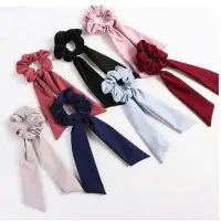 在飛比找蝦皮購物優惠-Scrunchie 圍巾 Scrunchie Ribbon 