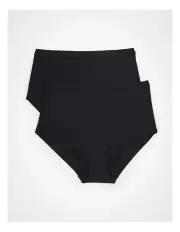 [Taking Shape] Soft Touch Micro Briefs 2Pack in Black