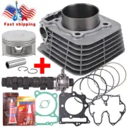 Cylinder Piston Top End Kit Camshaft For Honda TRX400EX XR400 1999-2008 ATV