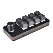 8 Keys Programmable Keyboard Multifunctional USB Mechanical Keyboard Hand