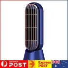 Desktop Tower Fan USB Rechargeable 90 Rotating Stand Mini USB Fan (Blue) AU