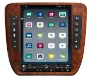 Android 12 Smart Radio Tesla Style Car-play Stereo For Chevrolet Tahoe 2007-2013