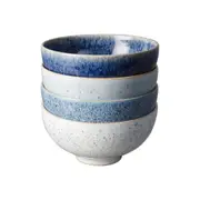 Denby Studio Rice Bowls Blue 13cm (Set of 4)