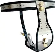 ZJPOJPH Chastity Pants Bondage Chastity Belt Penis Cage With SM Chastity Lock Chastity Cage Penis Bondage For Men Couples(90cm/100cm)