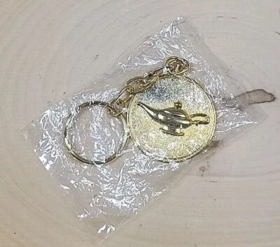 Aladdin Resort-Casino Las Vegas Keychain Gold Lamp Genie