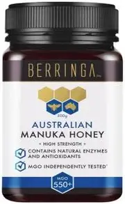 BERRINGA Australian Manuka Honey High Strength (MGO 550+) 500g