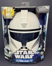 Star Wars Clone Wars Clone Trooper Electronic Helmet Hasbro 2011