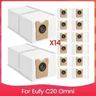 14 Pack Dust Bags for C20 Omni Robot Vacuum Cleaner Capacity Disposable2857