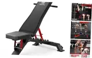 Weight Benches for Home Gym - 1300lb Capacity Heavy Duty Adjustable Black