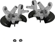 Forlevlaep 2Pcs Rear Suspension Steering Knuckle for Ford Explorer, 2011-2019 Ford Police Interceptor Utility, 2013 2014 2015 2016 2017 2018 2019 LK139，LK140