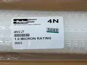Parker 4NVJ7 Filter Cartridge Pleated, 10gpm, 1 micron, 10 in 1μm PAB010-10FE-DO