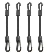 4 Pcs Elastic String Hook Kayak Buckle Strap Bundling Rope Bungee Cord