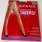 SPANX by Sara Blakely FIRM BELIEVER Sheers SIZE A Color S6 20 Denier ~ FREE SHIP