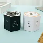 Cube Timer Flip Focus Timer 1/5/10/25/30/60 Minutes and Custom Countdown QAMuV