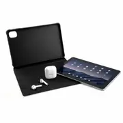 Laser 10" 4G Android 13 Tablet with Earbuds & Case (Black)
