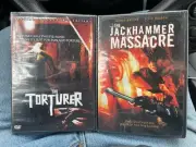 The JackHammer Massacre (DVD, 2004) And The Torturer Lot Horror Cult
