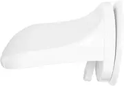 BIUDECO 1pc Bathroom Foot Rest Effort Saving Feet Pedal Step Aid Grip Holder Bath Stools Foot Tub for Washing Foot Easy Install No Drilling White