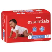 Huggies Essentials Nappies Size 3 (6-11kg) 52 Pack
