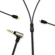 onso 01 Black Line 3.5 (4 Poles) - MMCX (L/R) Balance and Ground Separation Connection Earphone Cable 2023 Model 1.2m iect_01_bl3mr_b_120