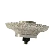 Shape F Ogee 2cm brazed diamond router bit position 2
