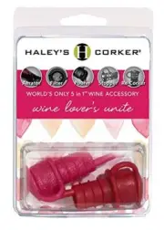 Haleys Corker 5-in-1 Wine Aerator Stopper Pourer Filter and Re-Corker Wi