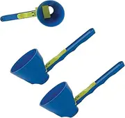 2 Pack Funnel Scoop Gym | Scoops For Powder | Measuring Spoon Funnel | No Spill Scoop With Silding Base | Protein Powder, Coffee Scoop | Slide Scoop Funnel With Longer Handle, Kitchen Tools
