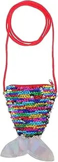 [Holibanna] Mermaid Crossbody Bag Sequin Coin Purse for Boys and Girls/Toddler Baby Girl Mini Wallet Glitter for Celebrations