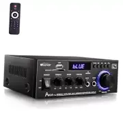 WOOKER AK45 Pro Amplifier Home Audio Stereo Receivers with Bluetooth 5.0,Max