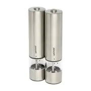 Wiltshire Electric Stainless Steel Salt & Pepper Mill Grinder Shaker with Light