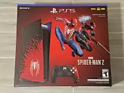 Sony PlayStation 5 Disc Console Marvel’s Spider-Man 2 Limited Edition Bundle PS5